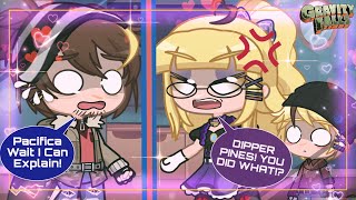 Dipper Did WHAT  Gacha  Gravity Falls  Dipper X Pacifica [upl. by Laresa]