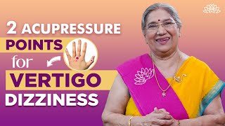 How to Quickly Stop Vertigo  Vertigo amp Dizziness Acupressure Points  Vertigo Treatment At Home [upl. by Astraea]