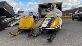 2024 Cortland NY Vintage Snowmobile Show [upl. by Iam]