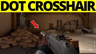 How To Make DOT Crosshair in Valorant  Full Guide 2024 [upl. by Xena]