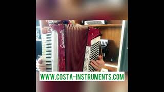 Accordion Crucianelli 96 Bass made in Castelfidardo Italy [upl. by Ihpen]