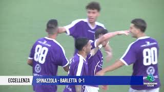 10 NOVEMBRE 2024 ECCELLENZA SPINAZZOLA  BARLETTA 01 [upl. by Roydd615]