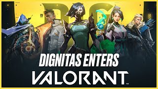 ROSTER ANNOUNCEMENT  DIGNITAS ENTERS VALORANT [upl. by Soirtemed]