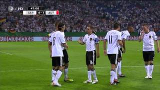 Deutschland vs Österreich 62 Alle Tore Highlights EMQuali 020911 HD [upl. by Queri]