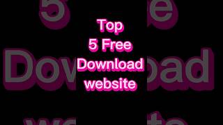 Top 5 Best FREE MOVIE WEBSITES to Download And Watch 2023 shorts video viral [upl. by Gladis689]