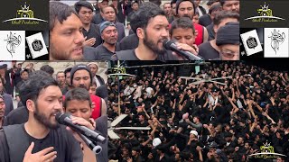 Dasta E Abbasia  Trespone  Liyaqat Ali Zairi  Balti Noha  9th Muharram Julus  1445H [upl. by Chenay]