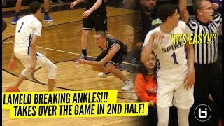 LaMelo Ball BREAKS Defenders ANKLES amp Talks TRASH To Crowd Wins MVP Of Tournament In STYLE [upl. by Oeak811]