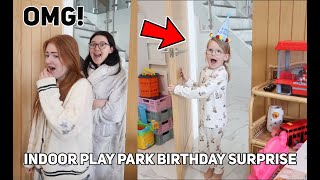 TRANSFORMING OUR HOUSE INTO AN INDOOR PLAY PARK FOR OUR SONS BIRTHDAY [upl. by Anaej]