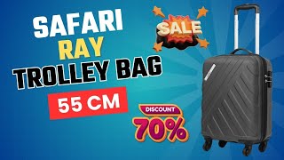 Safari Ray Trolley Bag  Best Trolley Bag in India Under 2000  Best Cabin Bags for Flight [upl. by Vasiliki]