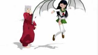 fixed MMD popipo inuyasha and kagome [upl. by Brader]