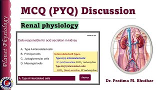 Renal Physiology MCQ PYQ Discussion [upl. by Lucilla]