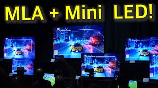 Panasonic Unveil MLA OLED amp Its First Mini LED TV for 2023 [upl. by Nitsreik769]