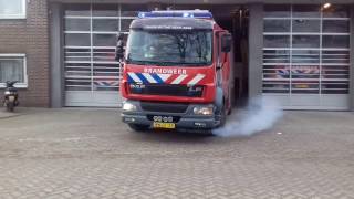 Brandweer Bilthoven opkomst en uitruk naar oms in Bilthoven [upl. by Limann]