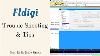 Fldigi  Trouble Shooting amp Tips [upl. by Rozalin]