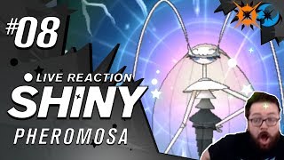 EPIC FAST SHINY ULTRA BEAST PHEROMOSA  Pokemon Ultra Sun and Moon Shiny Reaction 8  CBAD [upl. by Delanie]