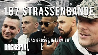 187 Strassenbande Das große Interview mit Bonez MC Gzuz LX Maxwell und Sa4 mit Niko BACKSPIN [upl. by Manuel]