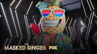 The Clues Pineapple  Season 1 Ep 2  THE MASKED SINGER [upl. by Modeerf]