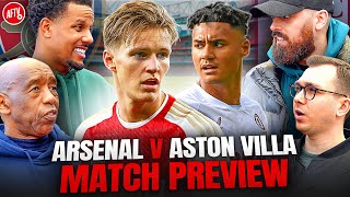 DEBATE Can Arsenal REALLY Forget Bayern amp FOCUS On Villa  Match Preview amp Predicted XI [upl. by Ezirtaeb]