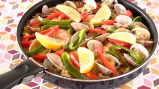 Cómo Hacer Paella Japonesa How to Make Japanese Paella フライパン パエリア レシピ [upl. by Franciska]