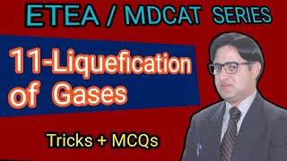 Liquefication of Gases  State of MatterI  ETEAMDCAT Series [upl. by Llertnad]