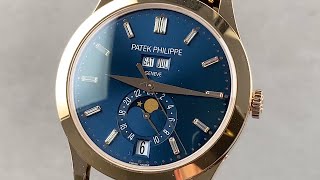 Patek Philippe 5396R015 Annual Calendar Diamond Index Dial Patek Philippe Watch Review [upl. by Aynotal]