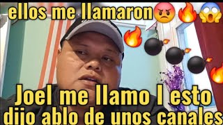 ELLOS ME LLAMARON ESCUCHEN LOS AUDIOS ABLARON DEL CANAL😱🔥😬foryoususcribeteviralvideojoelfly [upl. by Salomone]