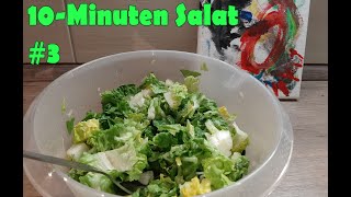 10MinutenSalate Schneller Grüner Salat [upl. by Clarine129]