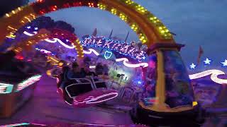 Extreme Spinning Die Krake  Markmann  Onride 1 Gallimarkt Leer 2024 [upl. by Ikuy]