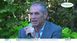 Tutto esaurito per Carlo Cottarelli a Villa Bertelli [upl. by Woothen]