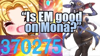 What Enviosity Thinks of my THICC C2 Mona Build  DPS showcase amp build explanation  Genshin Impact [upl. by Pan]