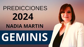 ¿QUE ME PASARÁ EN 2024 PREDICCIONES SIGNO DE GEMINIS  NADIA MARTIN [upl. by Matthaus]