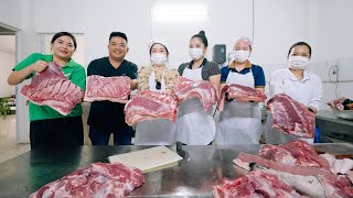 How to prepare the special black pork dish of ethnic minorities in Northern Vietnam [upl. by Eiral]