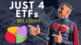 Best 4 ETFs to make you VERY RICH Simple Investing in 2024 [upl. by Thomey]