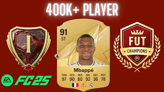 400K💰💸 PLAYER IN THE FIRST FUT CHAMPIONS REWARDS IN EA FC 25 [upl. by Zebapda]