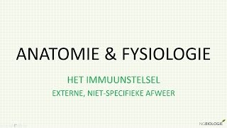 Externe nietspecifieke afweer [upl. by Sanfo]