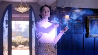 Legacies 3x11 Josie attacks Hope Landon stabs her [upl. by Inait]