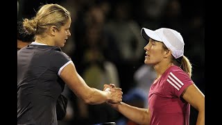 Kim Clijsters vs Justine Henin Miami 2010 Highlights [upl. by Eppilihp]