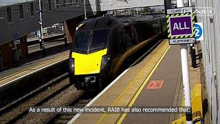 RAIB Peterborough 4 May 2023 [upl. by Ayadahs]