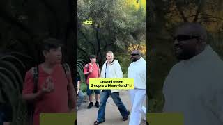 KANYE WEST e YUNG LEAN insieme a DISNEYLAND🤯 shorts ye yunglean [upl. by Zeuqram41]