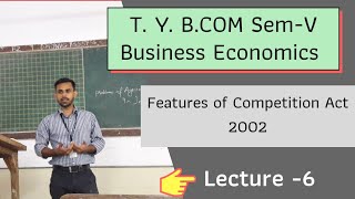 Feature Competition Act 2002 Disinvestment Policy Tybcom Sem5 Business Economics [upl. by Yarazed]