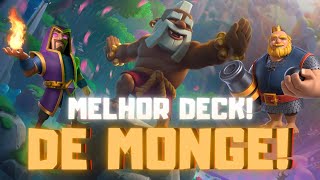 APRENDENDO A JOGAR COM O MELHOR DECK DE MONGE DO CLASH ROYALE [upl. by Feeley]