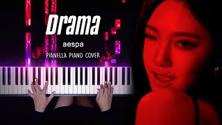 aespa  Drama  Piano Cover by Pianella Piano [upl. by Aremus]