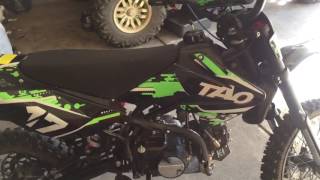 How to adjust the idle on a pit bike dirt bike [upl. by Mufi]