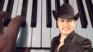 Afuera Esta Lloviendo  Julion Alvarez  Piano Tutorial  Notas Musicales  Cover [upl. by Trinee]