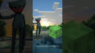 HUGGY WUGGY VS ALL MINECRAFT MOBS shortsfeed shorts minecraft gaming trending edit huggywuggy [upl. by Alda]