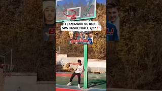 My guy is training to beat THANOS 😂🤯 Team Mark vs Duke 5v5 basketball game 727 ‼️ [upl. by Leibman]