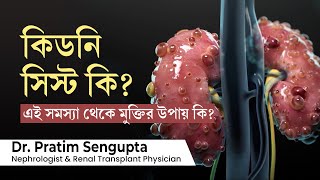 কিডনি সিস্ট কি এবং কিডনি সিস্ট এর চিকিৎসা কি What is kidney cyst Symptoms and treatment in bengali [upl. by Haggar]