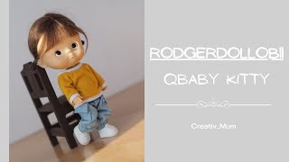 Unboxing Qbaby Kitty from rodgerdollob11  BJD  dolls [upl. by Niltag]