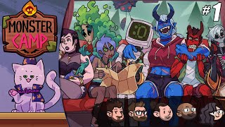 Monster Prom 2 Monster Camp Multiplayer  Part 1  ITS FINALLY OUT [upl. by Struve]