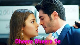 Dheere Dheere Se Meri Zindagi Me Aana Romantic Original  Hayat Murat Version Full Video Song [upl. by Lehcem]